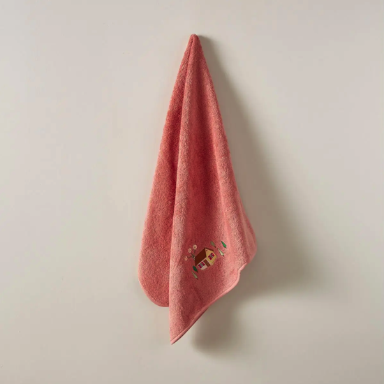 Drap de bain brodé Bonnie - 60x120 - Sylvie Thiriez
