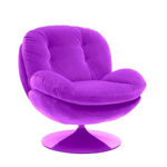 Fauteuil Memento POP - Lila