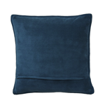 Housse de coussin polaire 45x45 Passe-Montagne Bleu - Sylvie Thiriez