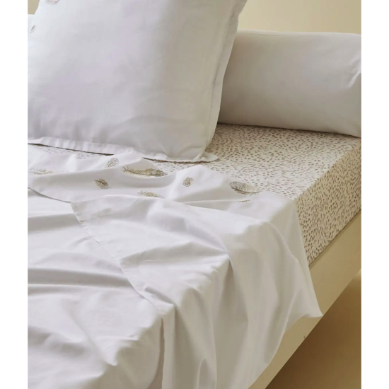 Drap brodé Nina - Sylvie Thiriez