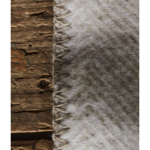 Plaid en laine 110x175 Ivar Beige - Sylvie Thiriez