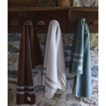 Plaid en laine 110x175 Ivar Vert - Sylvie Thiriez