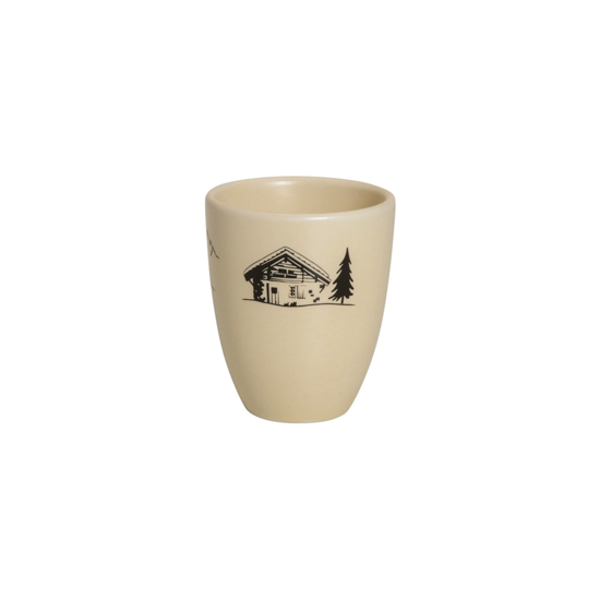 Tasse à café Montagne en porcelaine