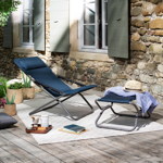 Repose-pieds/Tabouret pliant matelassé - Lafuma