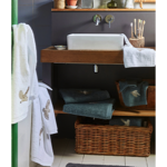 Gant de toilette L'Envol blanc - Sylvie Thiriez