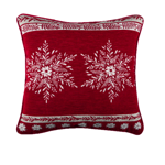 Coussin Genevois rouge - 45x45
