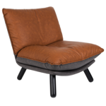 Lounge chair lazy sack PU Leather - ZUIVER