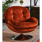 Fauteuil Memento - Fox / Pied Chrome