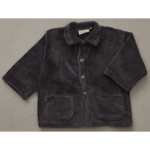 Veste polaire enfant Gris Carbone - Sylvie Thiriez