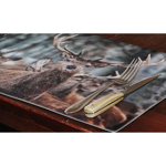 4 Sets de table Hiver cerf 30x40 cm