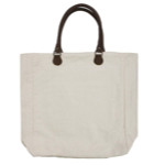 Sac en toile shopper cerf noir
