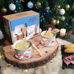 Raclette à la bougie 2 personnes - LUMI Blanc - Montagne - Cookut