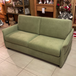 Canapé Orio convertible 140 accoudoir compact 180 cm- Kaleido sage