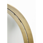 Miroir curve rond laiton diam60cm