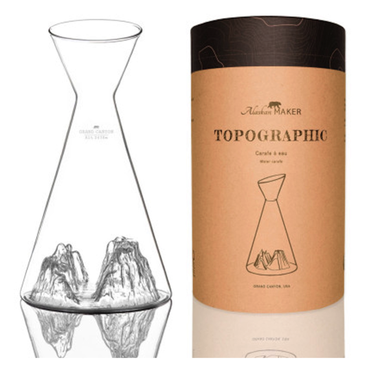 Carafe à eau TOPOGRAPHIC - Grand Canyon