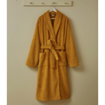 Peignoir brodé mixte Au large miel - Sylvie Thiriez