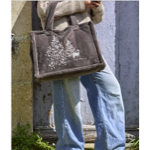 Tote Bag brodé polaire  - Sylvie Thiriez
