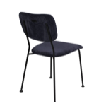 Chaise benson dark blue - Zuiver