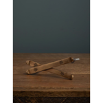 Bouton de porte paire de skis patine laiton - Chehoma