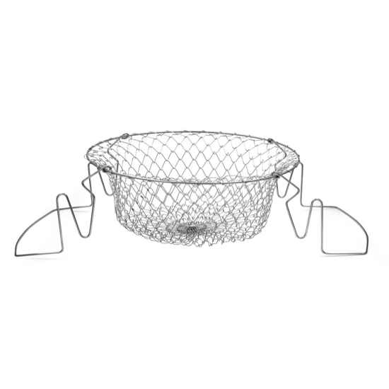 Panier friture pliable pour cocotte 24 cm - Cookut