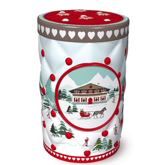 Boite Kapiton ronde - Collection La Montagne 