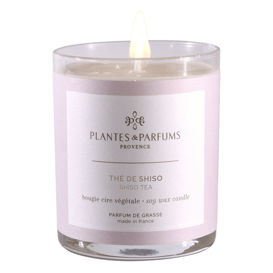 Bougie végétale parfumée 180g - Thé Shiso