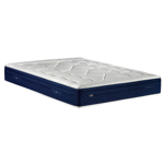 Matelas Epeda Perseides Confort moelleux Soutien ferme H33 cm - Trame Denim