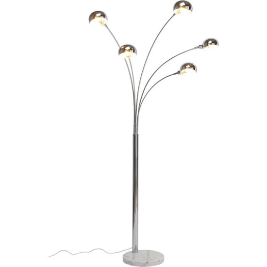 Lampadaire Five Fingers inox - Kare Design