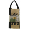 Sac à buches en jute - Coin du feu 