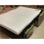 Canapé Orio convertible 140 accoudoir compact 180 cm- Kaleido sage
