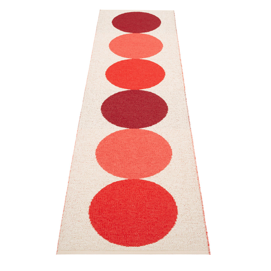 Tapis Otto Berry background vanilla - Pappelina