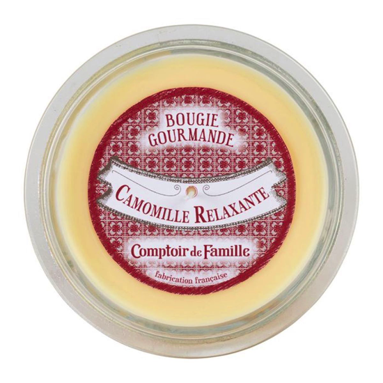 Bougie gourmande Camomille - Comptoir de famille