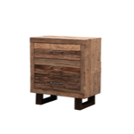 Commode Endor 3 Tiroirs bois recyclé - Chehoma