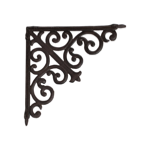 Équerre fonte Volutes 24 -  Comptoir de Famille