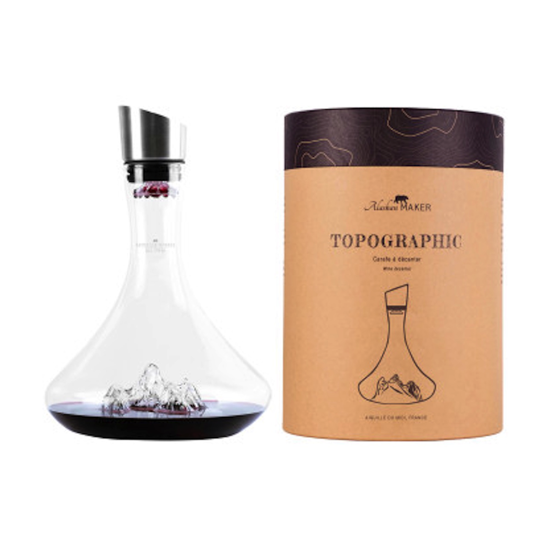 Carafe à vin TOPOGRAPHIC - Aiguille du Midi