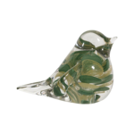 Presse-papier Moineau Serin Vert - C�t� Table