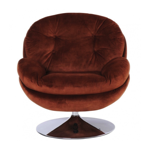 Fauteuil Memento - Fox / Pied Chrome