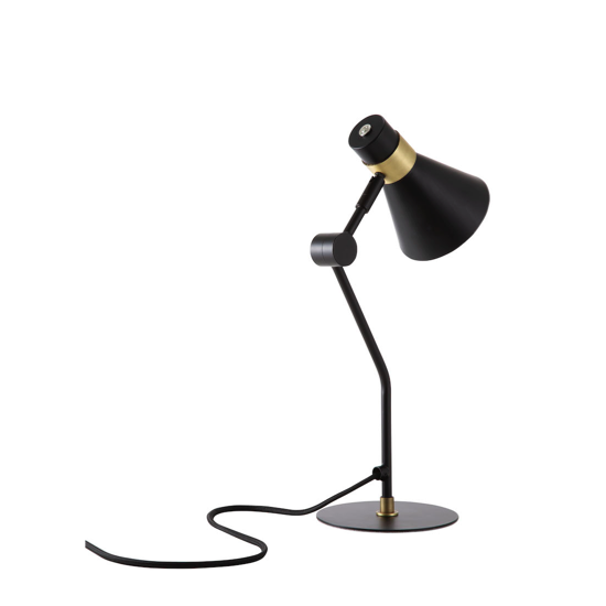 Lampe à poser Terez noir - Maison Yak 