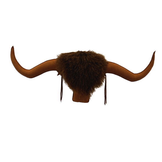 Trophée Suédine Yack XXL Camel 120x55 cm - Maison Yak