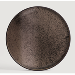 Bronze miroir tray - round - XL 