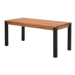 Table Catane en 180 cm chne massif et mtal  - CATATA 180 - Casita