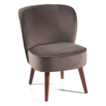 Fauteuil Aros Anthracite - AROSANT - Casita
