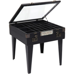 Table d'appoint collector noir 55x55 - Kare Design 