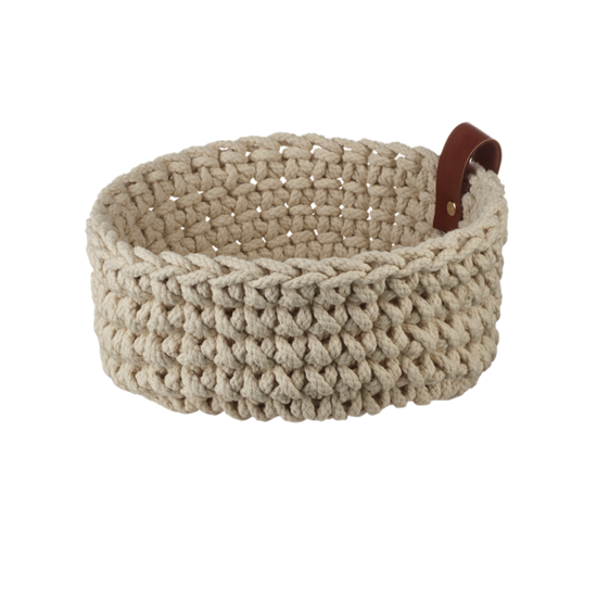 Panier en coton écru - S - Asa Sélection