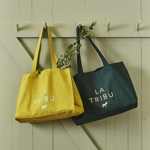 Tote bag Tribu Olive Jaune - Sylvie Thiriez