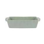 Plat à four Feston rectangulaire Vert d'eau 26x18 - Côté Table