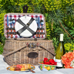 Panier pique-nique osier 4 personnes - Sarlat