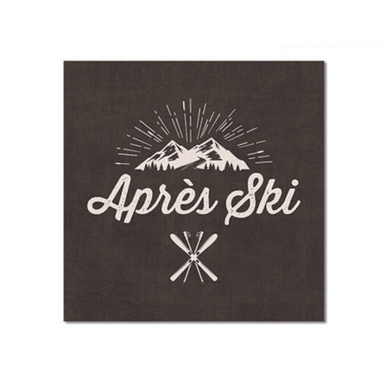 Sous-verre Borah Après ski - Pôdevache
