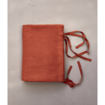 Housse de couette Lin Stone Washed Orange Terracotta -  Sylvie Thiriez