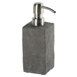 Distributeur de savon en ciment gris effet bton